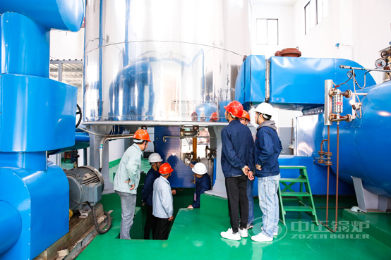 800萬大卡YQW有機熱載體鍋爐項目