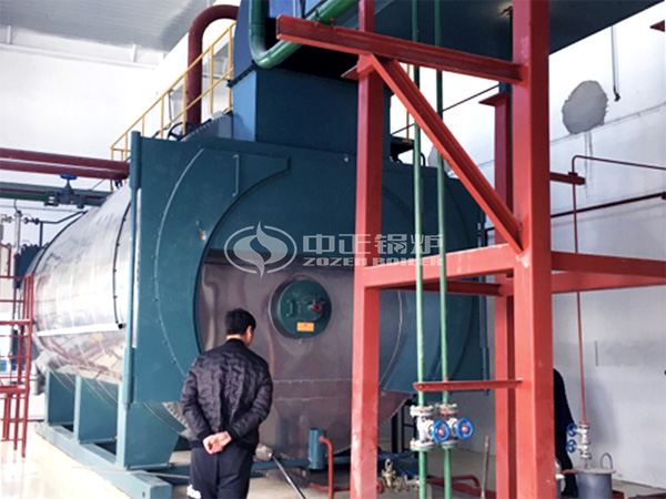 20噸WNS燃氣蒸汽鍋爐項目