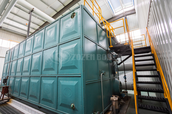 SZS20噸冷凝式燃氣蒸汽鍋爐項目