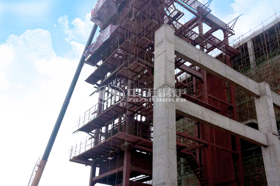 35-50噸DHX循環流化床鍋爐項目