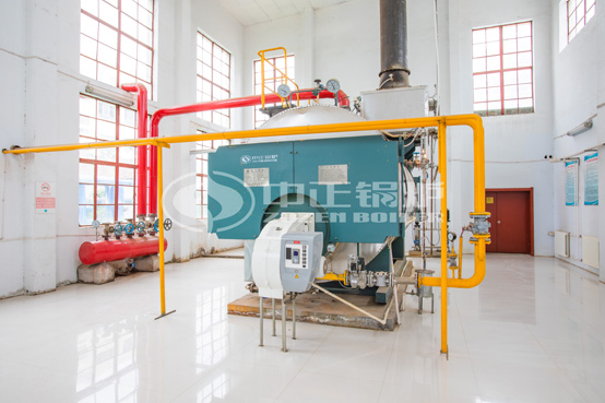 6噸WNS系列冷凝式燃氣蒸汽鍋爐項目