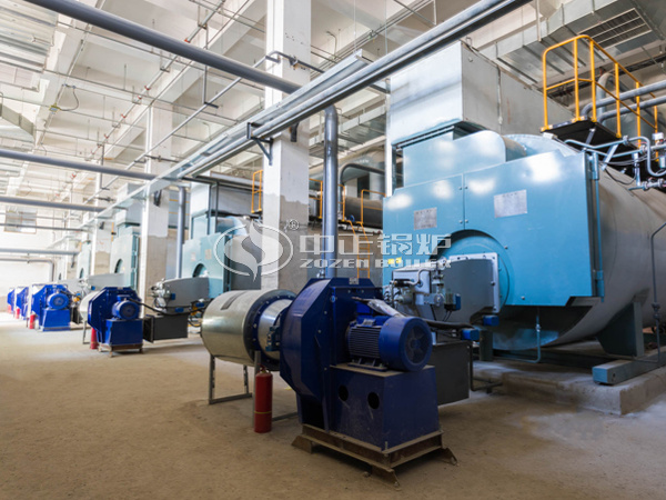 運行在吉林大學第二醫院的中正多臺WNS系列鍋爐