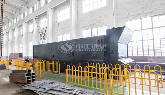 2噸高效穩定WNS系列二回程燃氣蒸汽鍋爐項目